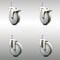 Service Caster 5 Inch 316SS Gray Polyurethane 3/8 Inch Threaded Stem Caster Lock Brake, 2PK SCC-SS316TSTTL20S514-PPUB-381615-2S2 - alternate 5
